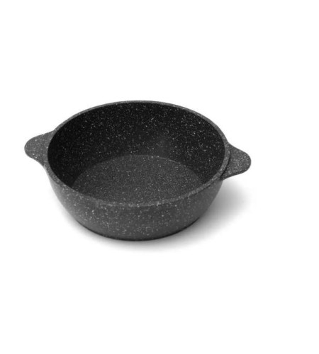 Сковорода Уля d160х55мм 2 литые ручки, стеклянная крышка с металлической ручкой