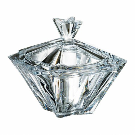 Конфетница Crystalite Bohemia Metropolitan 22см с крышкой 21059