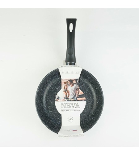Сковорода Neva Granite 24см литая с антипригарным покрытием NG124