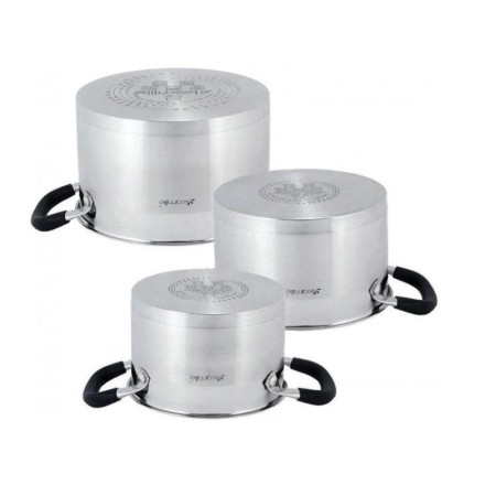 Набор кастрюль Kamille КМ-5752 2л + 2,7л + 3,7л