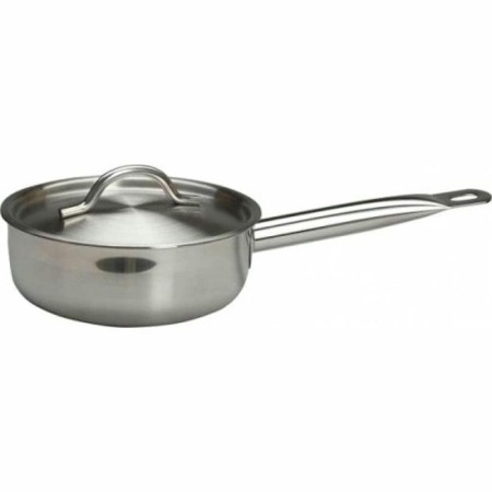 Сотейник Luxstahl 0,86л нержавеющая сталь, тройное дно , с ручкой