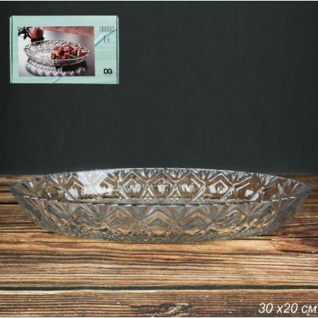 Блюдо овальное 30х20см