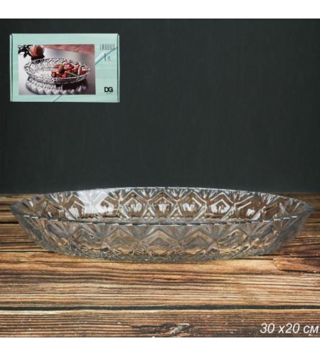 Блюдо овальное 30х20см