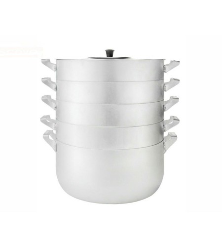 Манты-казан алюминиевый 6л, 4 сетки МТ-112
