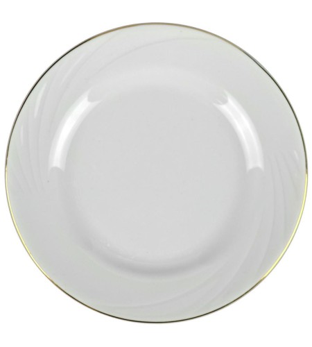 Тарелка мелкая Голубка без деколи d175мм