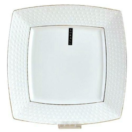 Блюдо Снежная королева квадратное 25см