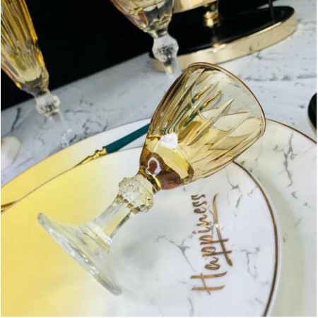 Набор рюмок LENARDI 6 предметов 5,5 см золотой 589-008