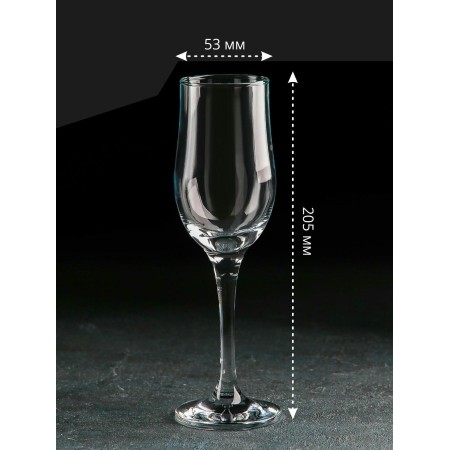 Бокалы для шампанского Pasabahce Тулип 200мл 6 предметов 44160B