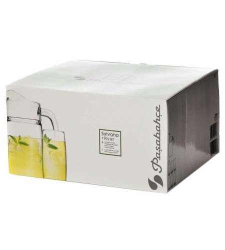 Набор Pasabahce Сильвана кувшин + 6 стаканов 97875B