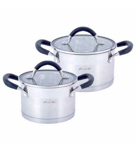 Набор кастрюль Kamille КМ-5751 2л + 2,7л