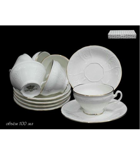 Кофейный сервиз LENARDI MARIA на 6 персон под упак 226-052