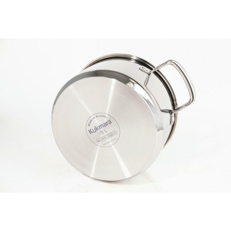 Кастрюля Kukmara Leon 3л d20см LN-CA3020G