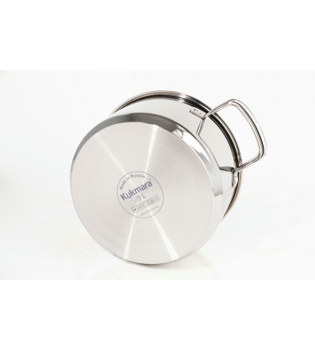 Кастрюля Kukmara Leon 3л d20см LN-CA3020G