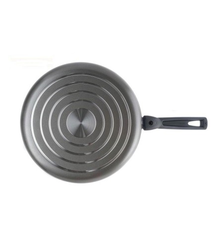 Сотейник Scovo Dicsovery d26см со стеклянной крышкой и съемной ручкой