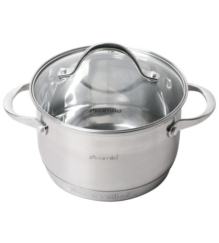 Кастрюля Kamille 2,1л d16х10,5см 4717S