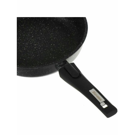 Сковорода Мечта Гранит black d28см АП съемная ручка 028802