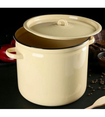 Кастрюля 12л без рисунка