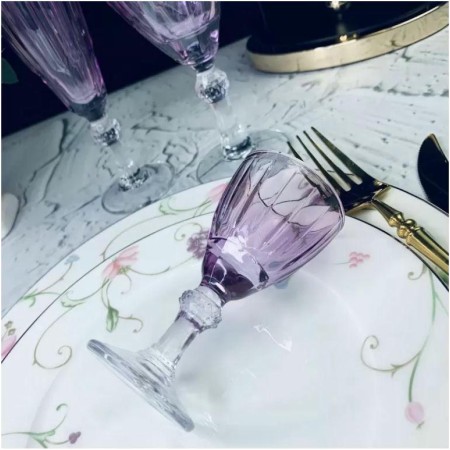 Набор рюмок LENARDI 6 предметов 5,5 см розовый 589-007