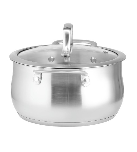 Кастрюля Lara Provans LR02-354 5,4л 24х12см индукционное дно, крышка