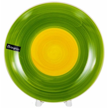 Тарелка мелкая Аэрограф Зеленый луг 190мм 139-23064