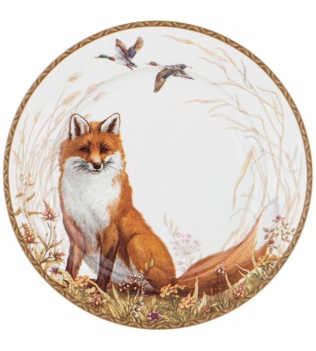 Тарелка закусочная Lefard Охота 20,5см 590-511