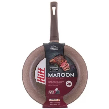 Сковорода Hitt Maroon d26см HM1026