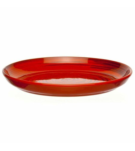 Тарелка для нарезки Оранжевая полоска 26см ОРП00009223