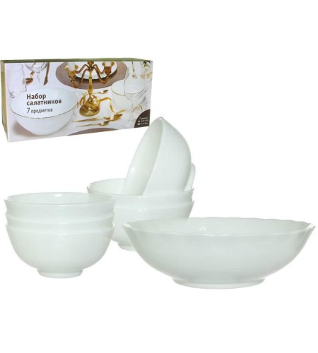 Набор салатников Blanche 7шт.