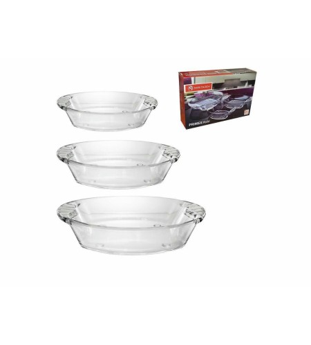 Набор блюд NORITAZEH PRIMEX 3шт 2500мл.-2000мл.-1500мл 692101W