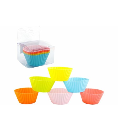 Набор форм для выпечки Mallony Roseo 6штук 007236