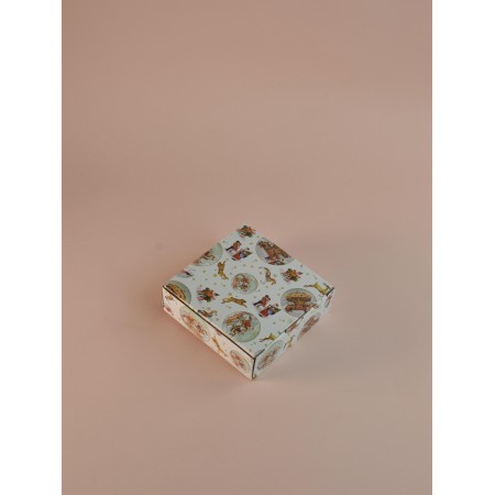 Блюдо глубокое Новый год 11*11*3,5см 305-195