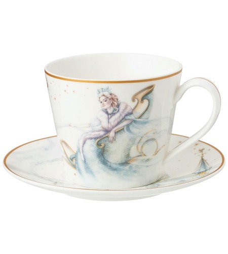 Чайная пара Lefard Снежная королева 300мл 590-543