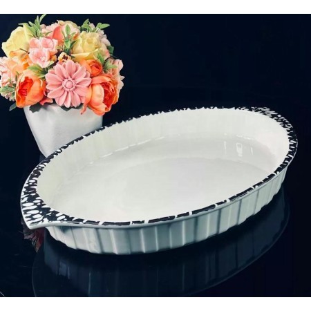 Блюдо овальное LENARDI 27см для запекания 142-100