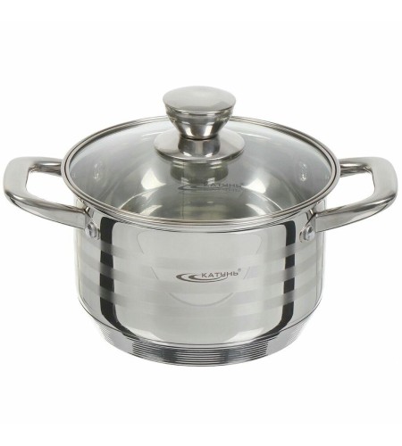 Набор кастрюль Катунь Элис 6 предметов 1,8л+2,5л+3,5л Элис КТ16-В