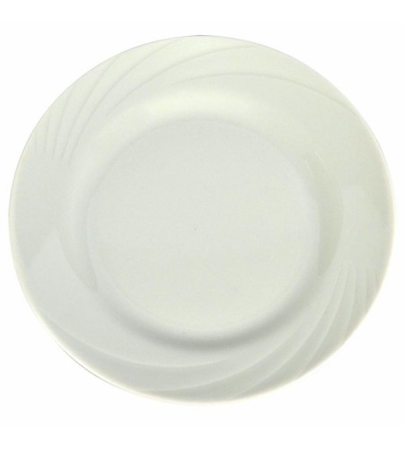 Тарелка мелкая Голубка деколь Белье d175мм