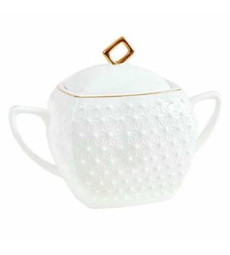 Сахарница Снежная королева 500мл квадратная