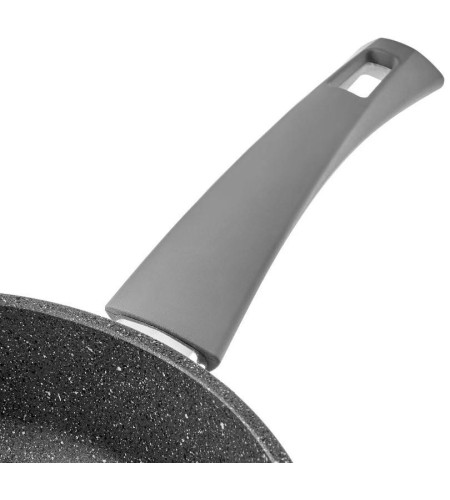 Сковорода Pietra серый гранит d26см