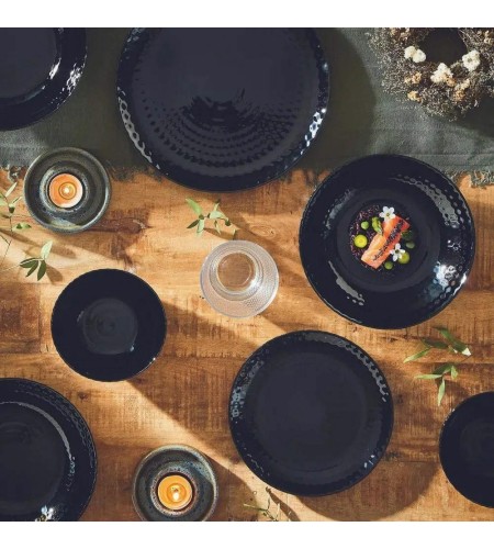 Тарелка десертная Pampille noir d19см Q4620