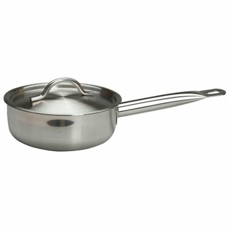 Сотейник Luxstahl 1,3л с ручкой нержавеюшая сталь тройное дно