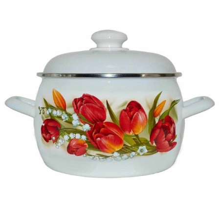 Кастрюля с рисунком полусферическая 5л