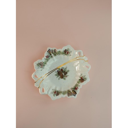 Блюдо Celebration 26 см с металлической ручкой 760-745