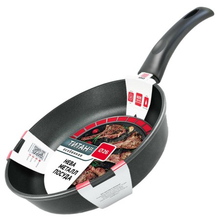 Сковорода НМП Титан Особенная d26см 9126