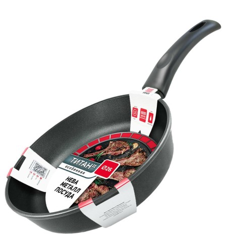 Сковорода НМП Титан Особенная d26см 9126