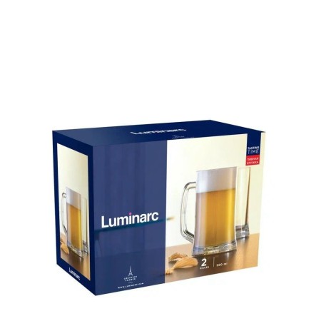Набор кружек для пива Luminarc Время дегустаций 500мл 2шт O0384