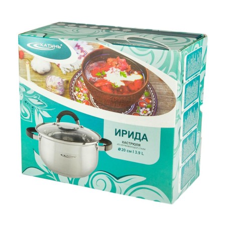 Кастрюля Ирида 3,9л d20см