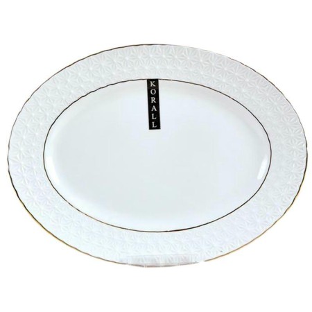 Блюдо Снежная королева овальное 31см