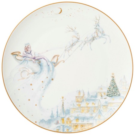 Тарелка обеденная Lefard Снежная королева 25,5см 590-548