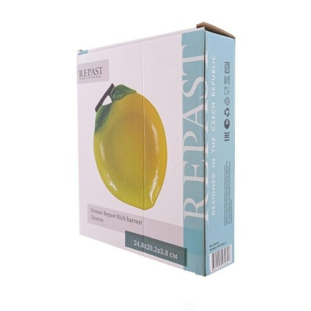 Блюдо Repast Rich harvest Лимон 24,8*20,2*3,8см 61418