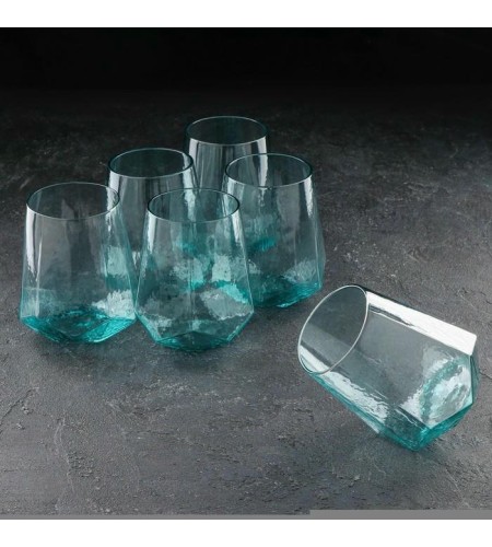 Набор стаканов Magistro Дарио 450мл 6 шт изумруд 6784507