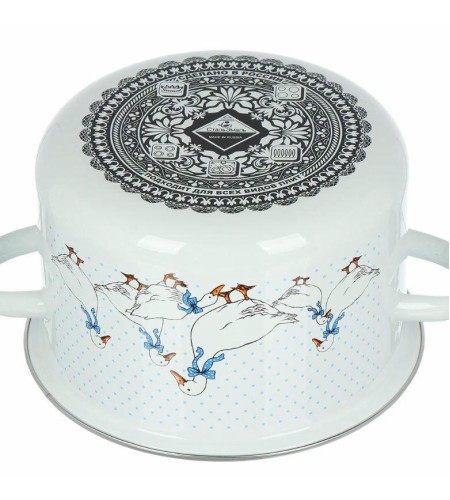 Набор №19 СтальЭмаль Гуси 2л+3л+5,5л 6KB191M